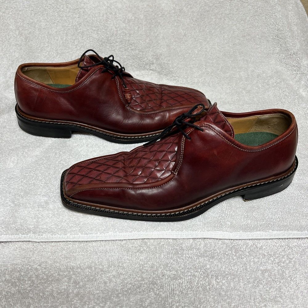 Mens Italian‎ Designer Shoes Lavorazione artigiana lace up Shoes Eu 45 US 11.5